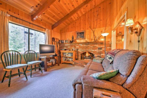 Big Bear Lake Cabin with Deck about 7 Mi to Ski Slopes!